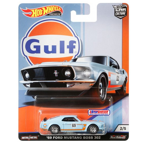Hot Wheels Autó Cool-túra kisautó 69 Ford Mustang Boss 302
