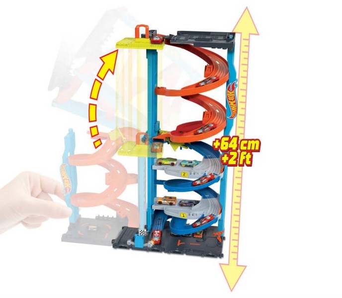 Hot Wheels City 2 Az 1-Ben Versenytorony