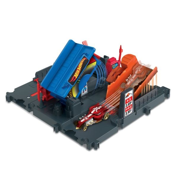 Hot Wheels City Kezdő Pálya - Fuel Station Shift