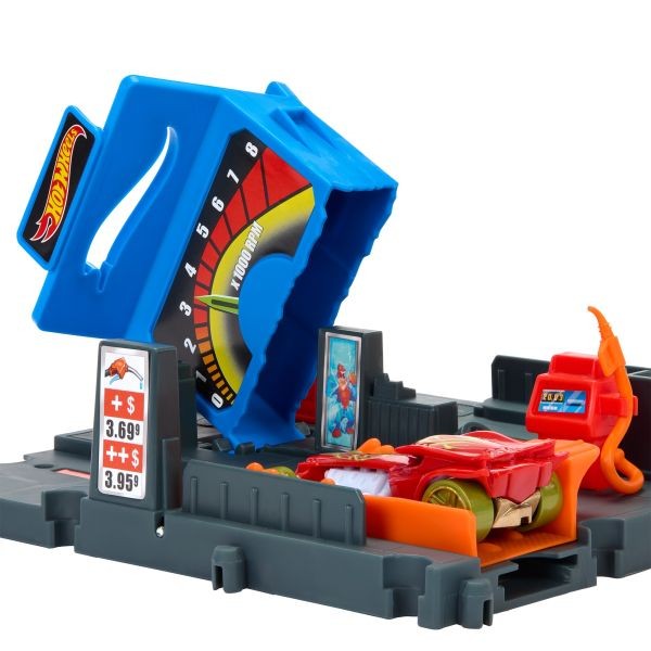 Hot Wheels City Kezdő Pálya - Fuel Station Shift