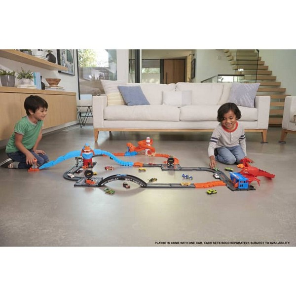 Hot Wheels City Közepes Pálya - Octopus Invasion Attack