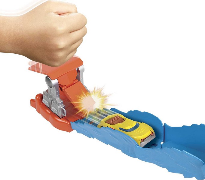 Hot Wheels City Közepes Pálya - Wreck &amp; Ride Gorilla Attack