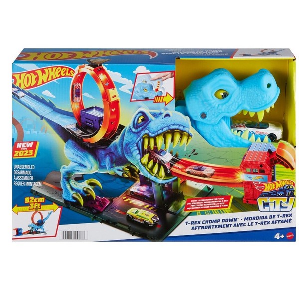 Hot Wheels City T-Rex Hurok Pálya