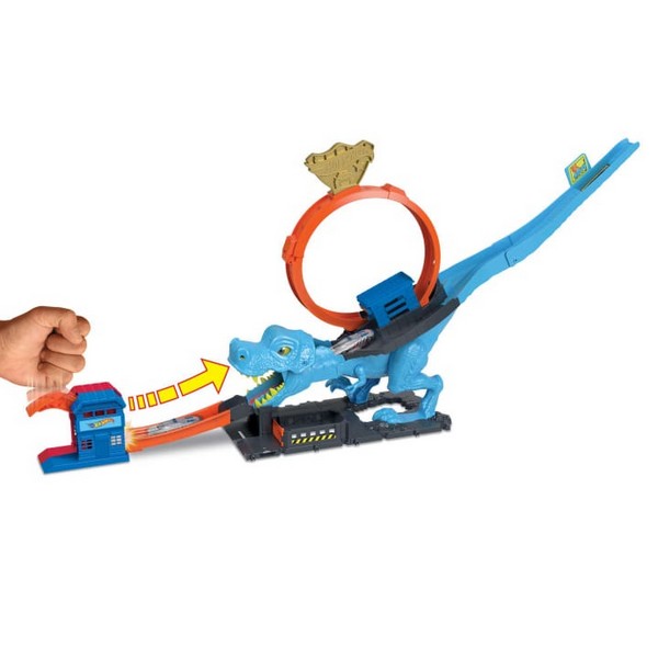 Hot Wheels City T-Rex Hurok Pálya