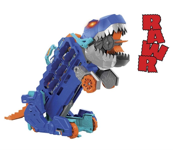 Hot Wheels City Átalakítható Ultimate Autószállító T-Rex
