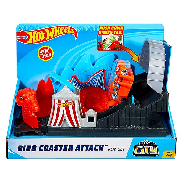 Hot Wheels City közepes pálya - Dínó hullámvasút