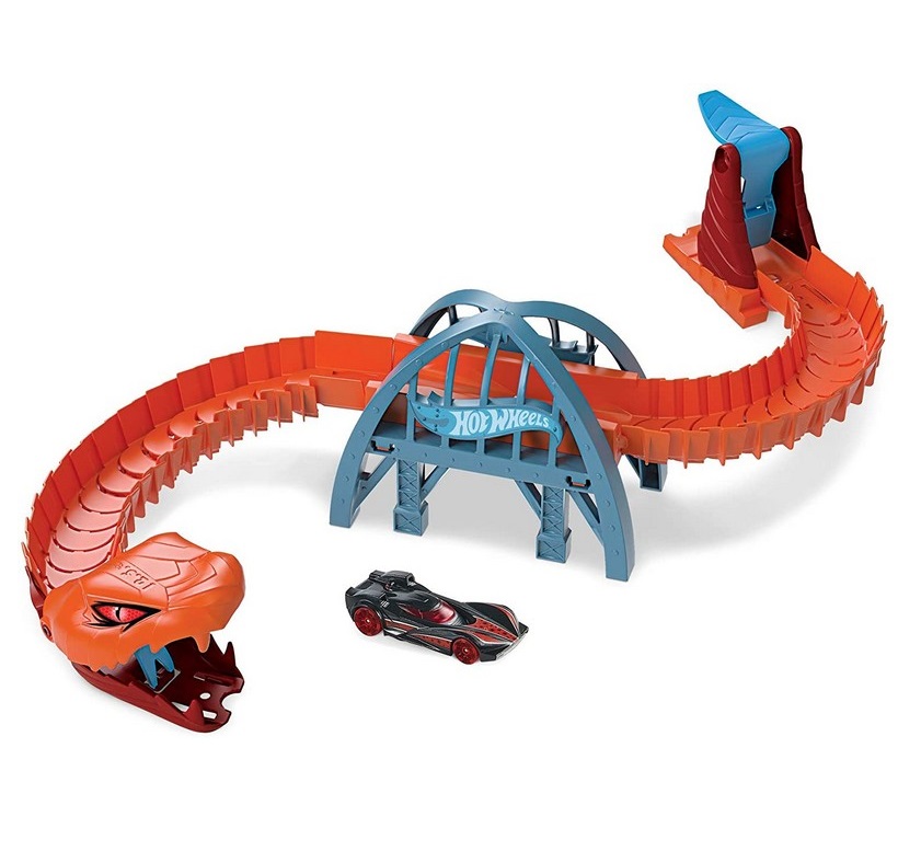 Hot Wheels City közepes pálya Viper Bridge Attack