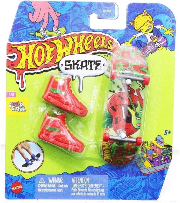 Hot Wheels Fingerboard Cipővel - Berry Cool
