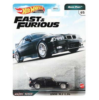 Hot Wheels Halálos iramban kisautó BMW M3 E36