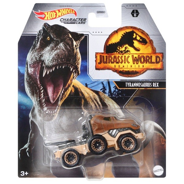 Hot Wheels Jurassic World Karakter Kisautó - T-Rex