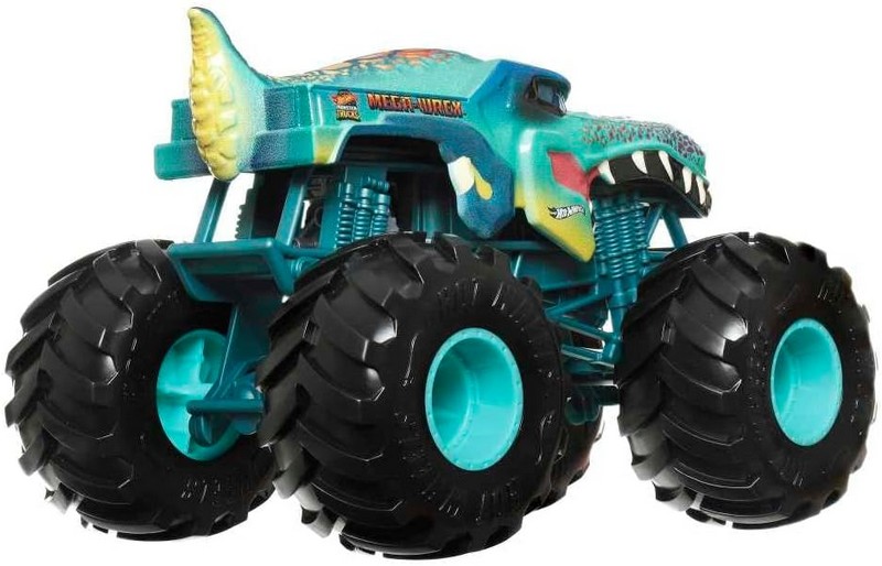 Hot Wheels Monster Trucks 1:24 Autó - Mega Wrex