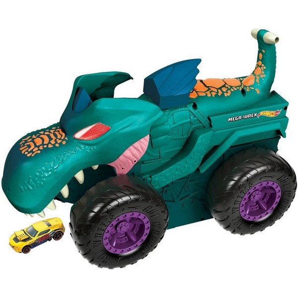 Hot Wheels Monster Trucks Autófaló Mega Wrex