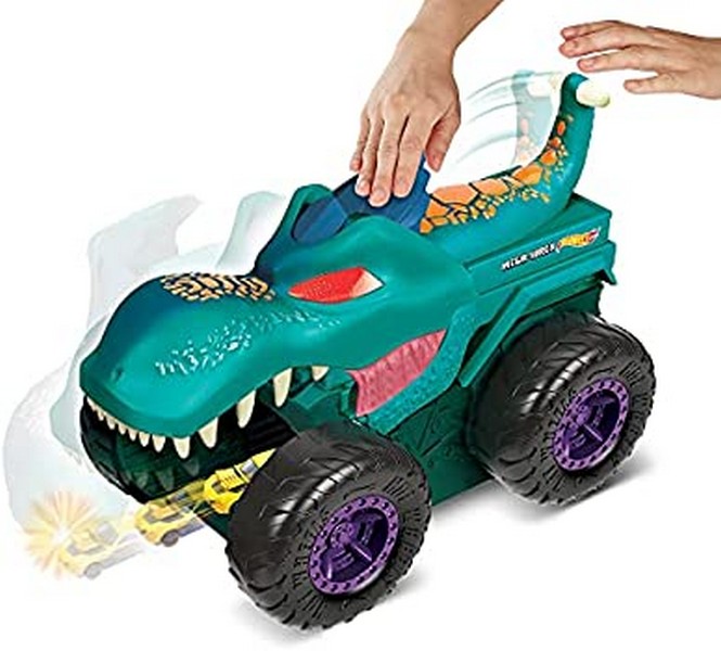 Hot Wheels Monster Trucks Autófaló Mega Wrex