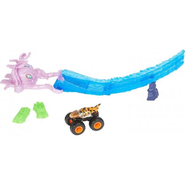 Hot Wheels Monster Trucks Bestia Pályaszett Octo-Slam