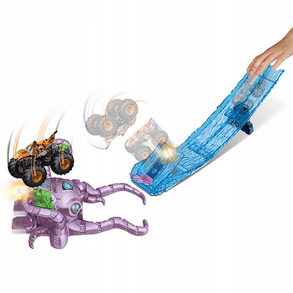 Hot Wheels Monster Trucks Bestia Pályaszett Octo-Slam