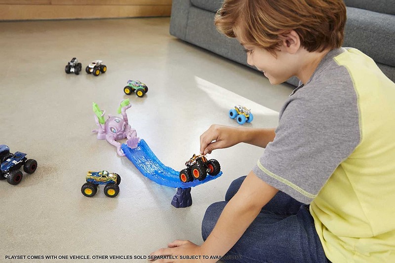 Hot Wheels Monster Trucks Bestia Pályaszett Octo-Slam
