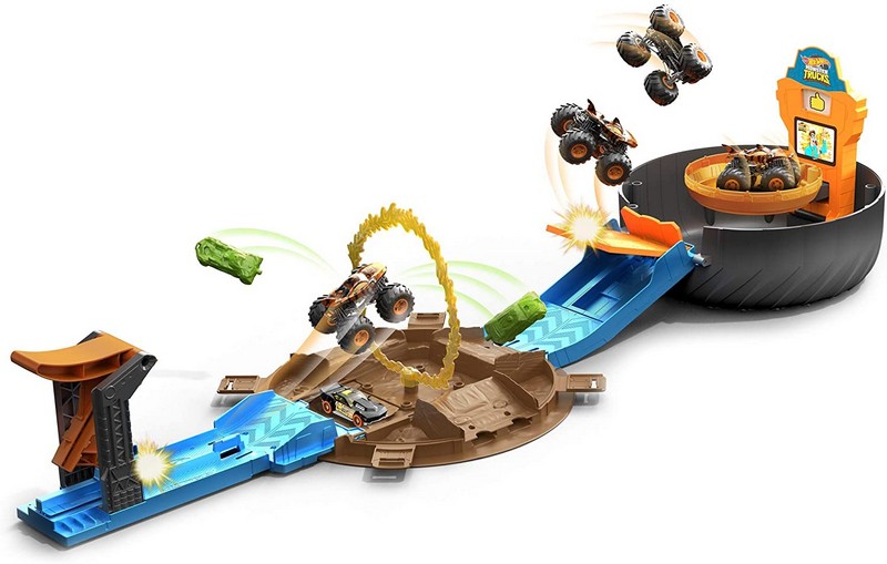 Hot Wheels Monster Trucks Kaszkadőr Kerék