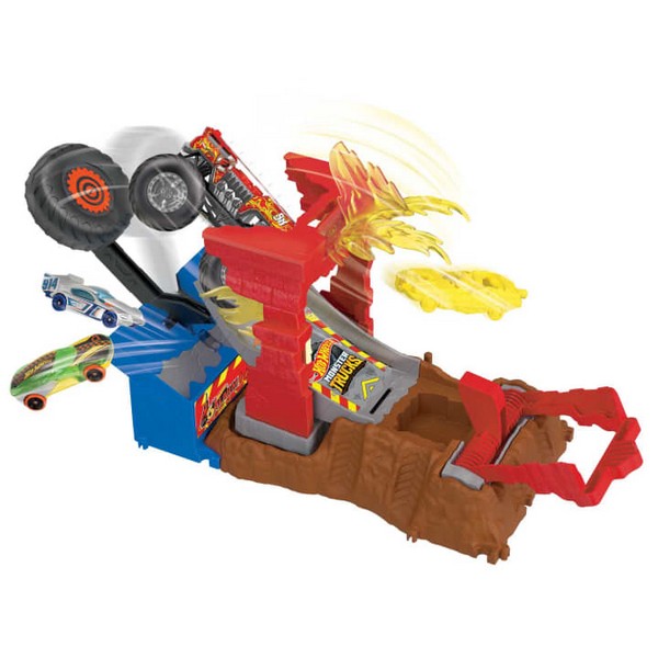 Hot Wheels Monster Trucks Live Aréna Elődöntő Fire Crash