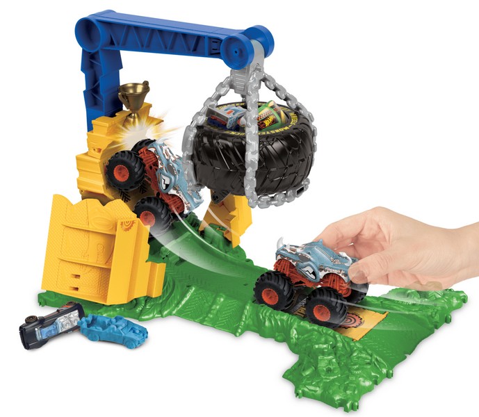 Hot Wheels Monster Trucks Live Aréna - Rhinomite Zúzda