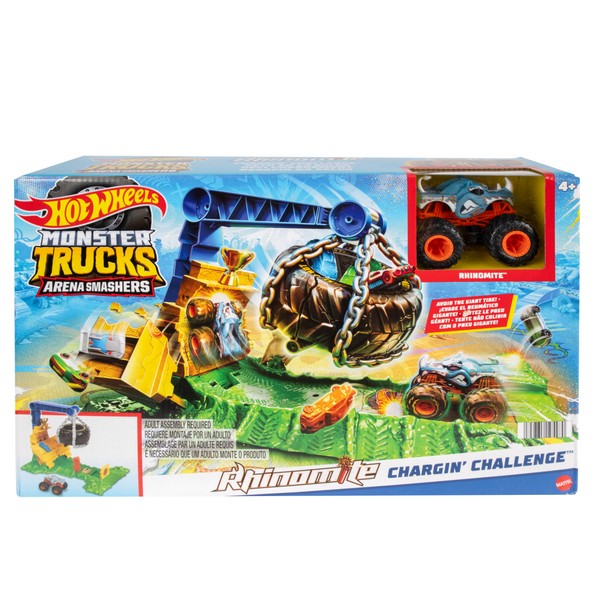 Hot Wheels Monster Trucks Live Aréna - Rhinomite Zúzda