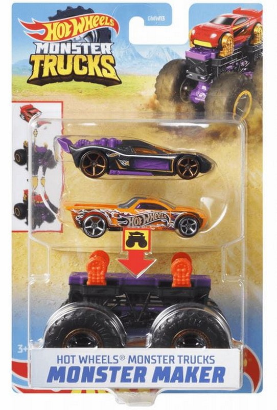 Hot Wheels Monster Trucks Szörnykészítő Bone Shaker