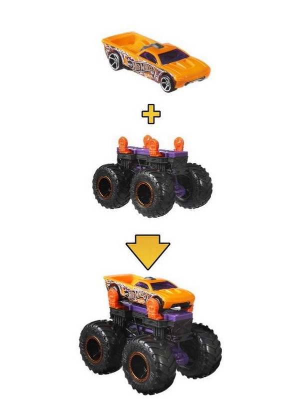Hot Wheels Monster Trucks Szörnykészítő Bone Shaker