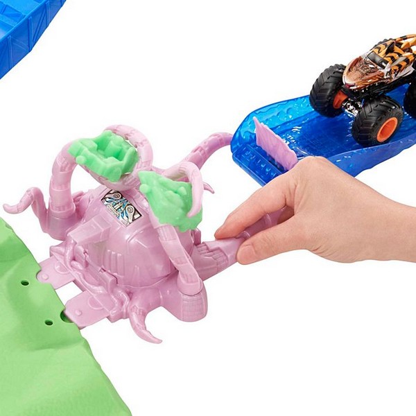Hot Wheels Monster Trucks T-Rex Aréna