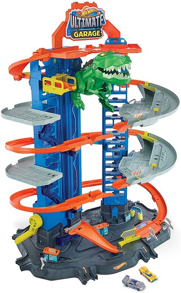 Hot Wheels T-rex Ultimate garázs