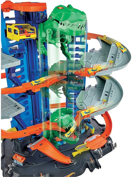 Hot Wheels T-rex Ultimate garázs