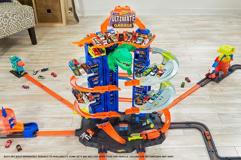 Hot Wheels T-rex Ultimate garázs