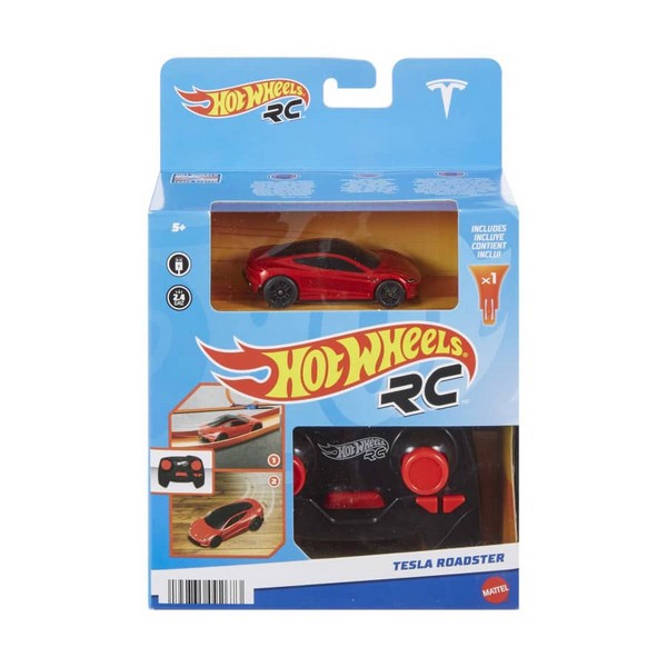 Hot Wheels Távirányítós Kisautó - Tesla Roadster