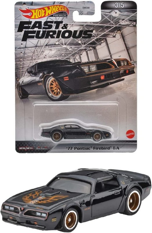 Hot Wheels Tematikus Kisautó Fast&amp;Furious '77 Pontiac Firebird T/A