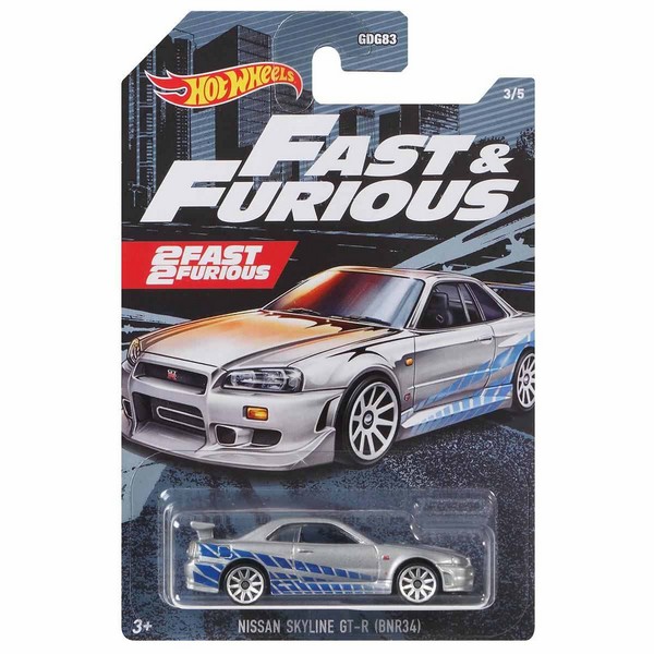 Hot Wheels Tematikus Kisautó Nissan Skyline GT-R