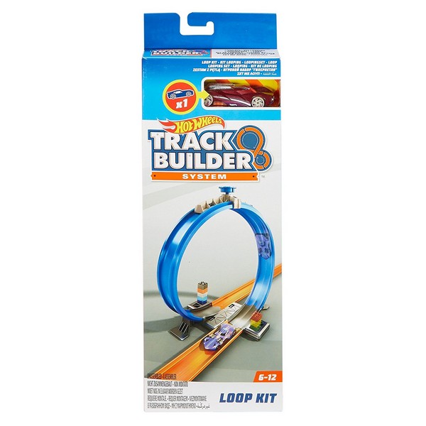 Hot Wheels Track Builder alap pályaelemek Loop Kit