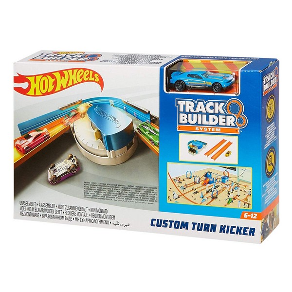 Hot Wheels Track Builder különleges kiegészítő Custom Turn Kicker