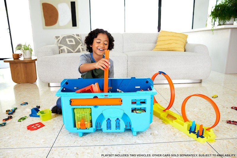 Hot Wheels Track Builder triplatrükk készlet