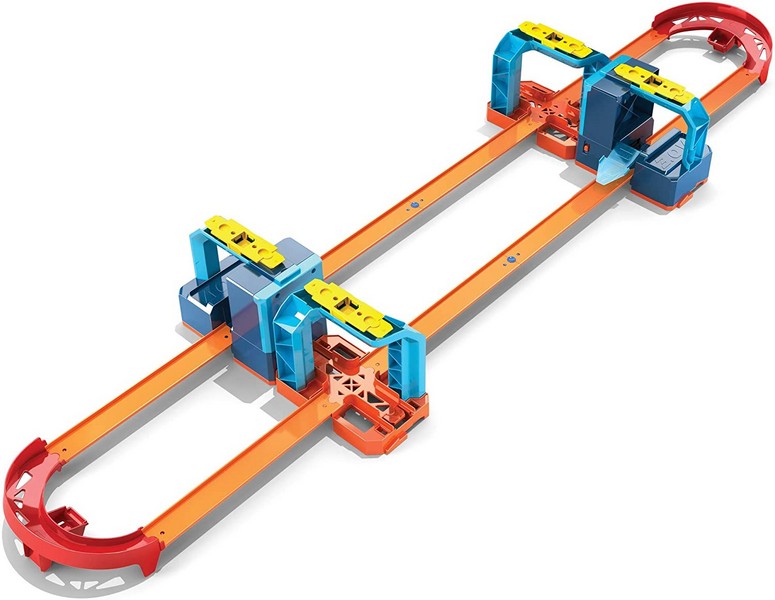 Hot Wheels Track Builder turbó versenypálya