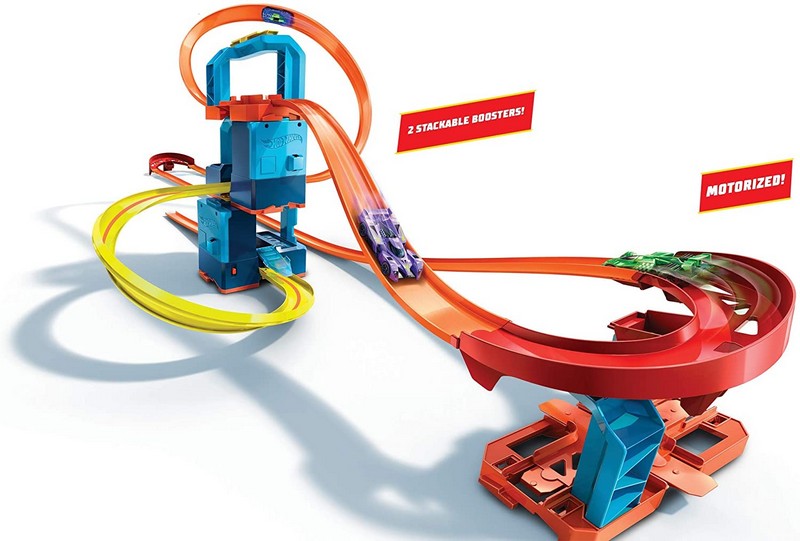 Hot Wheels Track Builder turbó versenypálya