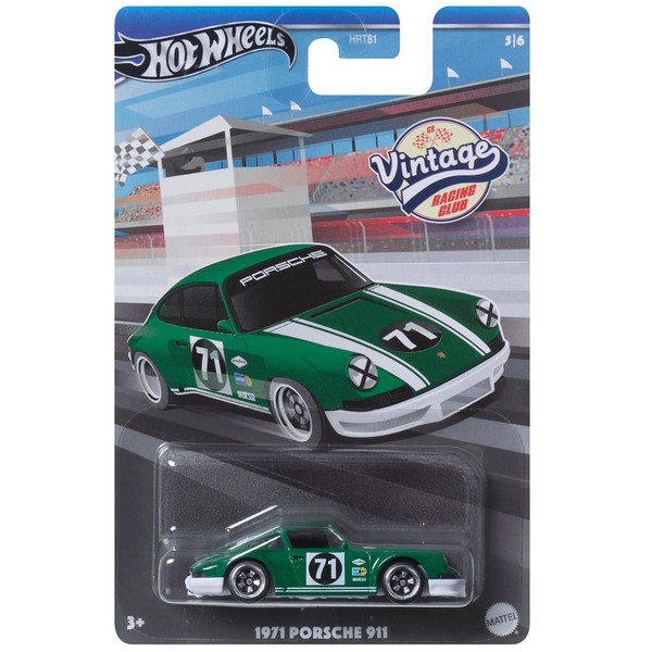 Hot Wheels Vintage Kisautó - 1971 Porsche 911