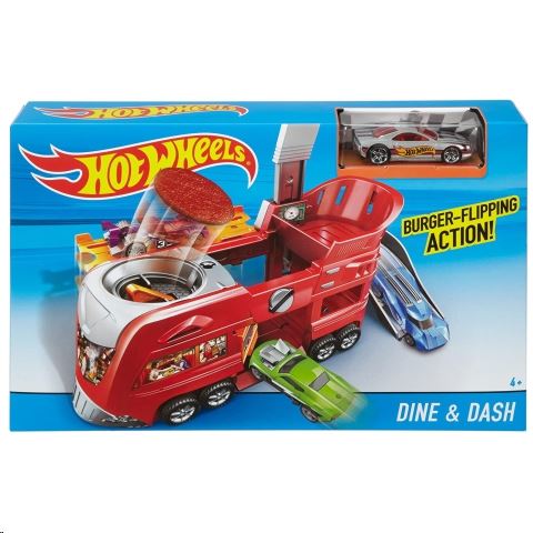 Hot Wheels szétnyitható pályaszett Dine &amp; Dash