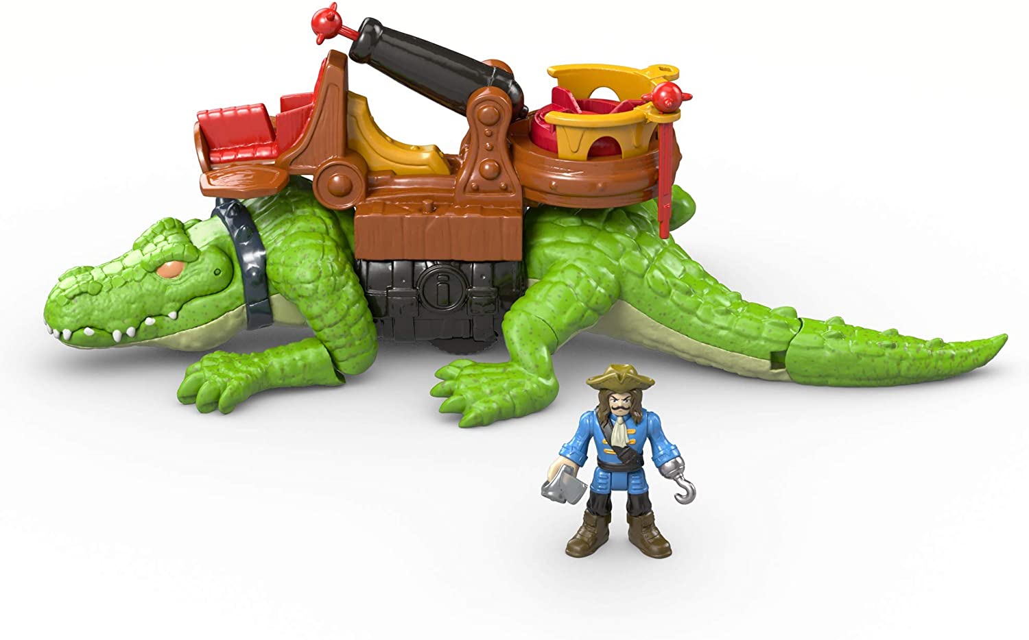 Imaginext sétáló krokodil és Hook kapitány