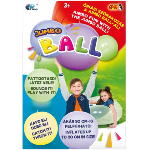 Jumbo ball felfújható labda, több színben