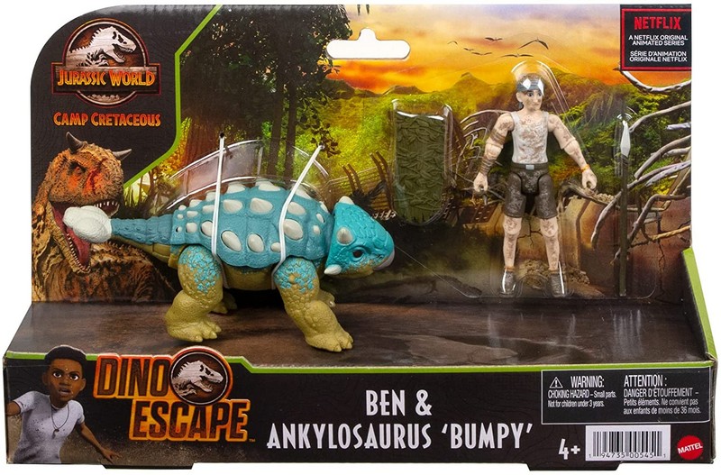 Jurassic World Duó - Ben &amp; Ankylosaurus Bump