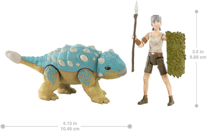 Jurassic World Duó - Ben &amp; Ankylosaurus Bump