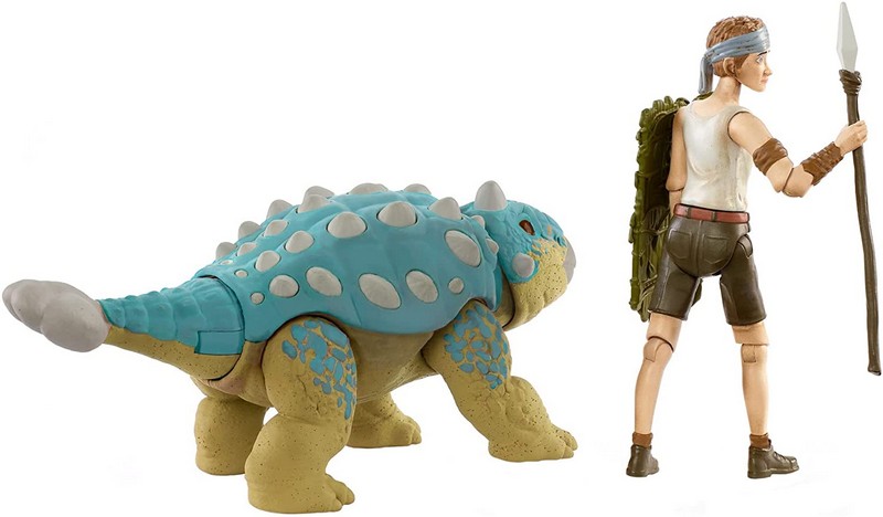 Jurassic World Duó - Ben &amp; Ankylosaurus Bump