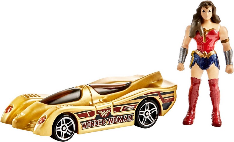 Justice League Mini Figurák Hw Autóval W
