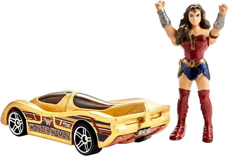 Justice League Mini Figurák Hw Autóval W