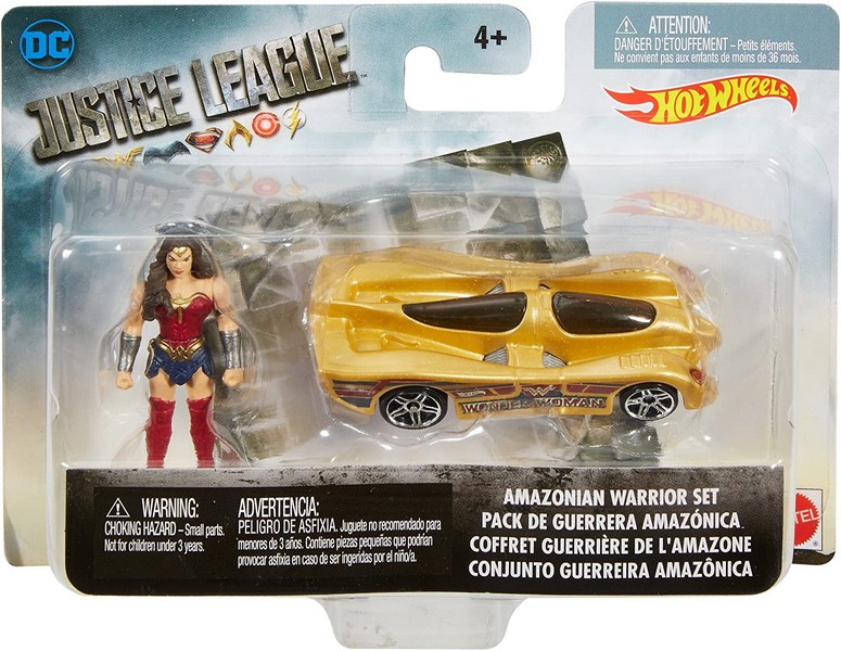 Justice League Mini Figurák Hw Autóval W