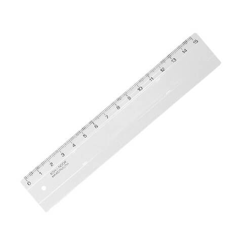 Koh-I-Noor Vonalzó Átlátszó 15 cm