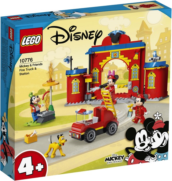 LEGO 10776 Mickey és barátai tűzoltóság és tűzoltóautó